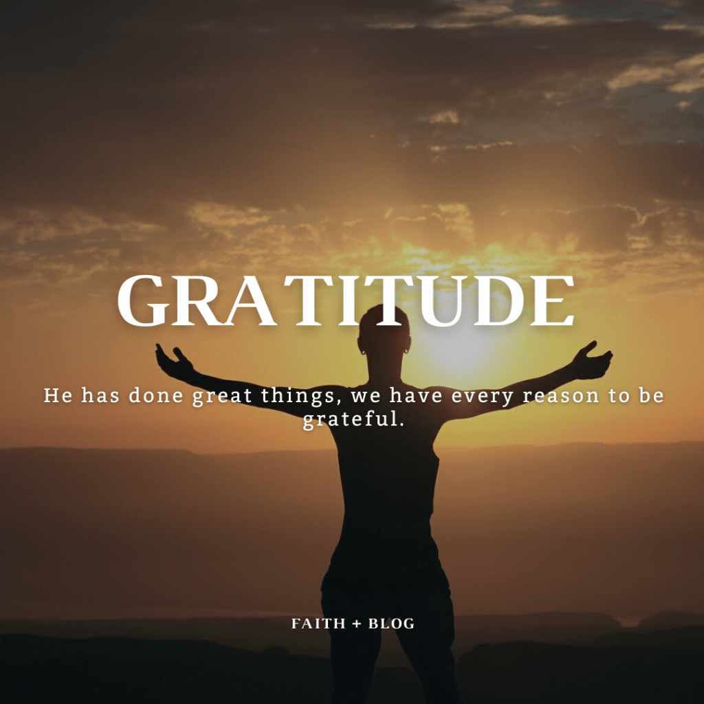 Gratitude
