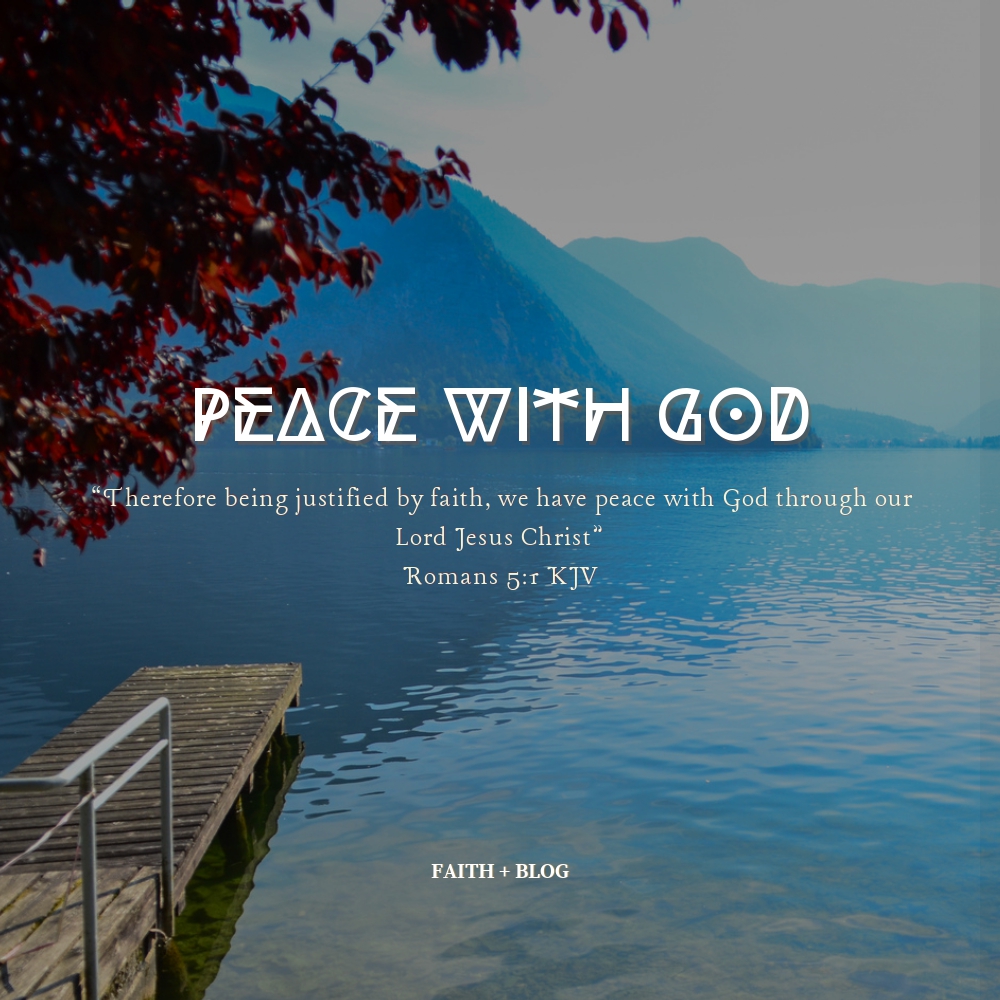 PEACE WITH GOD